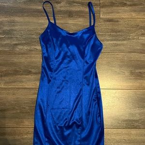 Satin dress size S